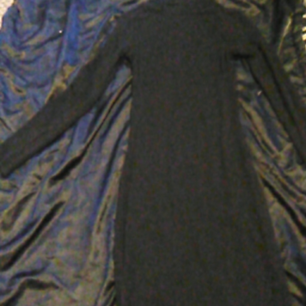 Little black dress with back out